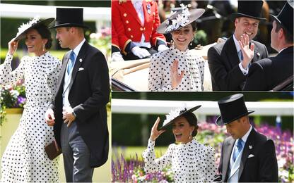 Royal Ascot, Kate Middleton e il principe William all’evento. FOTO