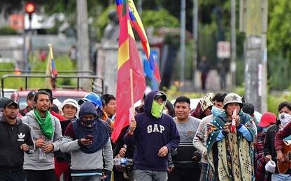 Ecuador, proteste indigeni contro carovita:  stop produzione petrolio