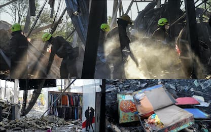 Kremenchuk, il momento dell'esplosione del centro commerciale. VIDEO