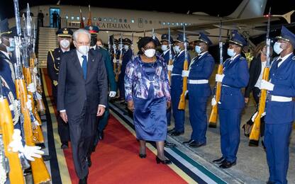 Sergio Mattarella inizia la sua visita in Mozambico e Zambia