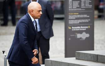Health Secretary Sajid Javid arriving for the National Service of Thanksgiving at St Paul's Cathedral, London, on day two of the Platinum Jubilee celebrations for Queen Elizabeth II.  Picture date: Friday June 3, 2022.