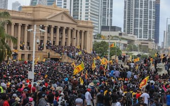 Proteste a Colombo