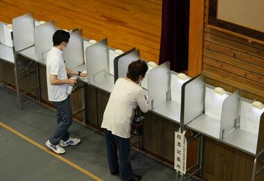 Giappone, aperti seggi per il rinnovo della Camera Alta