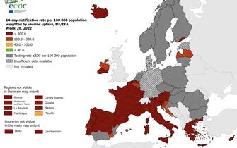 MAPPA - Data for the maps in support of the Council Recommendation on a coordinated approach to the restriction of free movement in response to the COVID-19 pandemic in the EU/EEA