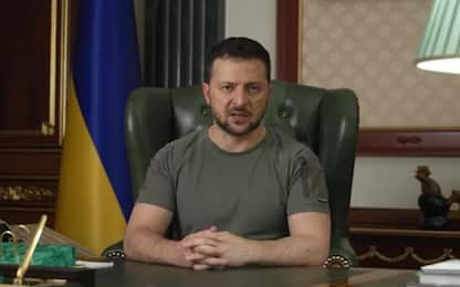 Ucraina, Zelensky: "Volevamo la pace, ora l'obiettivo è vincere