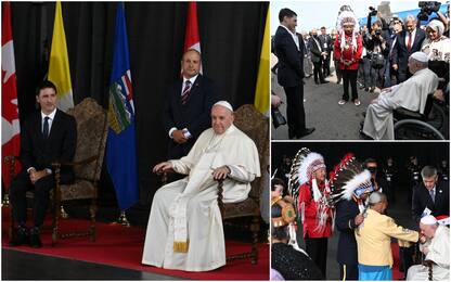Papa arrivato in Canada: un viaggio per chiedere perdono ai nativi
