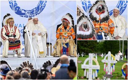 Papa Francesco in Canada: “Chiedo perdono per sofferenze indigeni”