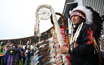 Papa Francesco in Canada incontra gli indigeni per un viaggio di  riconciliazione. FOTO