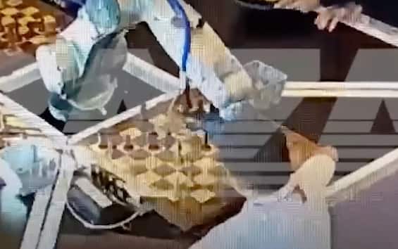 Russia, a robot broke a child’s finger during a game of chess.  VIDEO