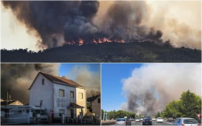 Incendi, Portogallo e Francia ancora colpiti da grandi roghi. FOTO
