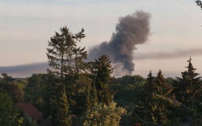 Germania, incendio nel bosco Grunewald a Berlino. LE FOTO