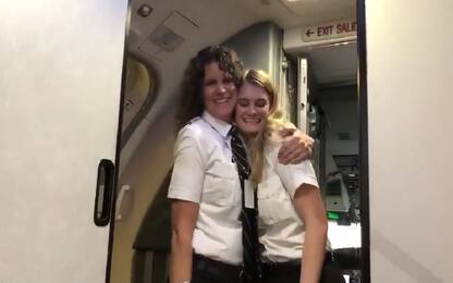Usa, volo “storico” in famiglia: madre e figlia pilotano stesso aereo