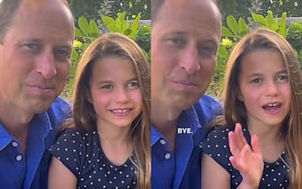 Prince William and daughter Charlotte