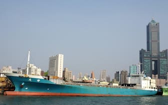 epa06378054 (FILE) - A general view of the Kaohsiung Harbour in Kaoshiung, southern Taiwan, on 12 January 2017, (issued on 09 December 2017). On 08 December, Minister Li Kexin of the Chinese embassy in the United States warned the US not to let US warships to make ports calls in Taiwan. 'The day US warship visits Kaohsiurng Harbour, is the time when the People's Liberation Army uses force to achieve Taiwan's unification," he said. Li said that China will not allow US warships' visiting Taiwan. 'If US warshps make the visit despite China's objection, they violate China's Anti-Secession Law and the People's Liberation Army will seek Taiwan's unification by force.' China's Anti-Secession Law stipulates that China will recover Taiwan by force if Taiwan declares independence, if a major events occurs in Taiwan that can lead to Taiwan's separation from China, or if all possibility of peaceful unification is lost. In September, the US Senate passed the National Defense Authorization Act for 2018 which directs the Pentagon to assess the feasibility of mutual port visits by US and Taiwanese warships, and the ports are tipped to include Kaohsiung in southern Taiwan, plus key US Navy strongholds in the Far East and Pacific, such as Guam and Pearl Harbour.  EPA/DAVID CHANG