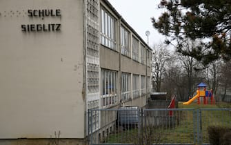 01 March 2021, Saxony-Anhalt, Sieglitz: The courtyard of the primary school Sieglitz in the Burgenland district is empty. While the primary schools in the state reopen after two and a half months of corona-related emergency operation, they remain closed in the Burgenland district. Reason are still high incidence values. Photo: Hendrik Schmidt/dpa-Zentralbild/dpa (Photo by Hendrik Schmidt/picture alliance via Getty Images)