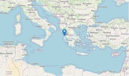 Terremoto, scossa di magnitudo 4.7 a largo costa ionica Grecia
