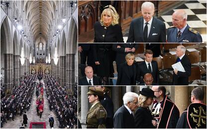 Regina Elisabetta, capi di Stato e reali stranieri ai funerali. FOTO