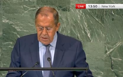 Lavrov all’Onu: “Ue soggiogata da Usa, vogliono cancellare la Russia"