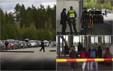 russia persone in fuga confine finlandia
