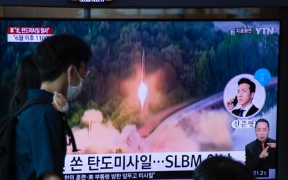 Corea del Nord, lanciato un missile balistico nel Mar del Giappone