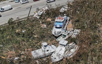 The damage caused by the passage of Hurricane Ian in Florida