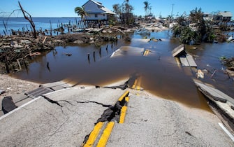 I danni dell'uragano Ian in Florida