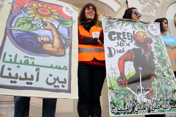 Tunisia, activists from the south of the world are calling for climate justice ahead of COP27