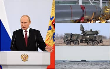 Putin, armi russe