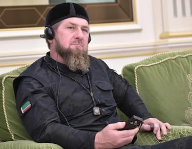 Head of the Chechen Republic Ramzan Kadyrov attends a signing ceremony following Russian - Saudi Arabia's talks at the Saudi Royal palace in Riyadh, Saudi Arabia, 14 October 2019. ANSA/ALEXEY NIKOLSKY / SPUTNIK / KREMLIN POOL&nbsp;
