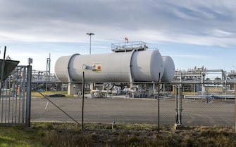 A gas extraction and treatment station, operated by Nederlandse Aardolie Maatschappij BV (NAM), in Slochteren, Netherlands, on Wednesday, Sept. 14, 2022. The Groningen gas field has enough untapped capacity to replace much of the fuel Germany once imported from Russia, but drilling has led to repeated earthquakes, and Dutch officials are loath to risk a backlash from residents by breaking promises. Photographer: Imke Lass/Bloomberg