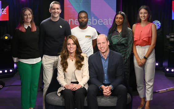 Kate Middleton and Prince William BBC reporter for Mental Health Day.  VIDEO