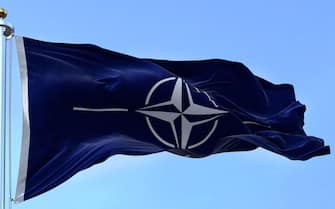 Una bandiera della Nato