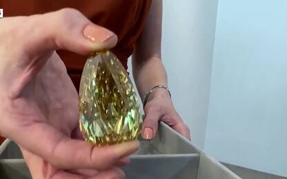 Diamante più grande del mondo in mostra a Dubai, pesa 303 carati