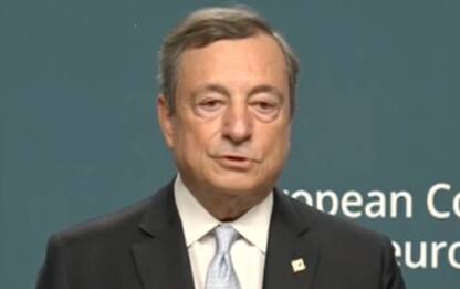 Draghi: “Con l'accordo in Ue presto bollette più basse”