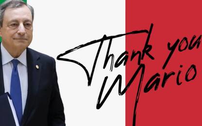 Ue, Michel omaggia Mario Draghi su Twitter: grazie per il tuo lavoro