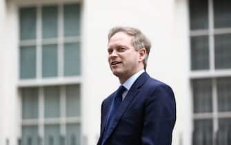Transport Secretary Grant Shapps in Downing Street following a cabinet meeting ahead of the Budget.