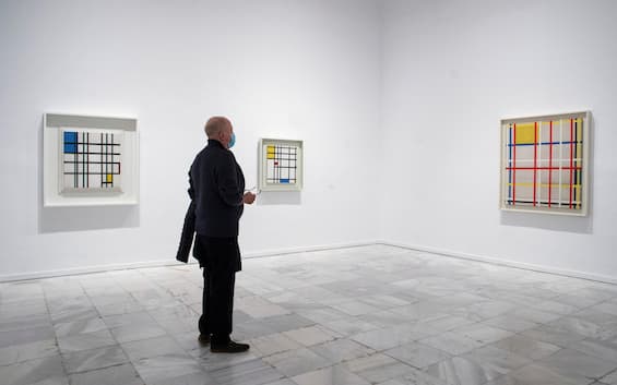 Mondrian’s painting has been exhibited in reverse for 77 years, the discovery of an art historian