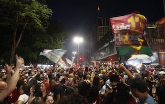 I festeggiamenti in Brasile dopo la vittoria di Lula