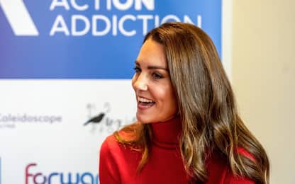Kate Middleton: "La tossicodipendenza non è una scelta"