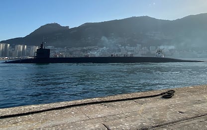 Rhode Island, sottomarino nucleare Usa nel Mediterraneo