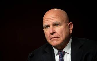UNITED STATES - March 2: Former National Security Advisor Herbert Raymond McMaster attends the Senate Armed Services Committee hearing on Global Security Challenges and Strategy in Washington on Tuesday, March 2, 2021. (Photo by Caroline Brehman/CQ-Roll Call, Inc via Getty Images)