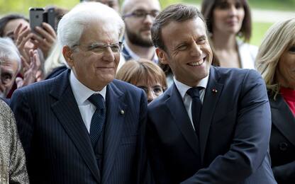 Mattarella: “Interesse comune alimentare amicizia con la Francia"