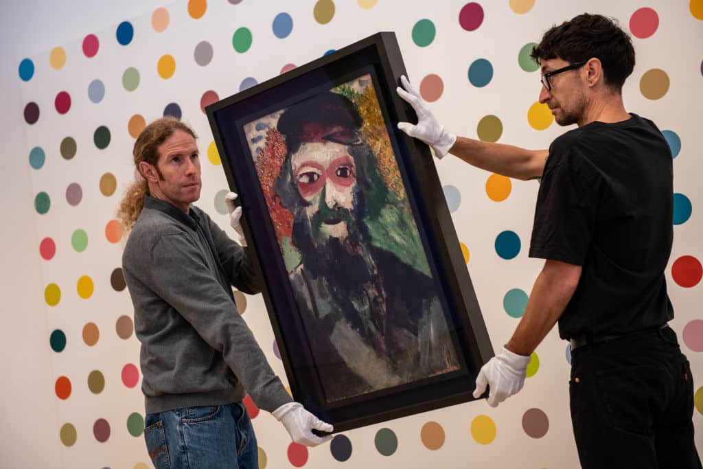 Il quadro di Chagall battuto all'asta a New York