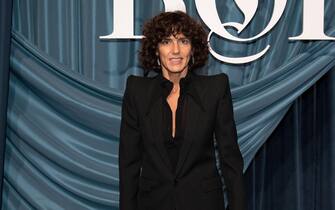 epa07883885 Francesca Bellettini, General Director of Yves Saint Laurent and President of Union Chamber of Women's Fashion arrives for the Business of Fashion, BoF 500 gala held at the Hotel de Ville in Paris, France, 30 September 2019.  EPA/CAROLINE BLUMBERG