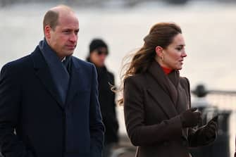 Prince William, Prince of Wales and Catherine, Princess of Wales visit Piers Park in Boston, Massachusetts, on December 1, 2022. (Photo by ANGELA WEISS / AFP) (Photo by ANGELA WEISS/AFP via Getty Images)