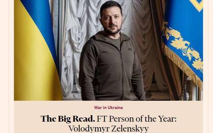 Zelensky è la "Persona dell'Anno" secondo il Financial Times