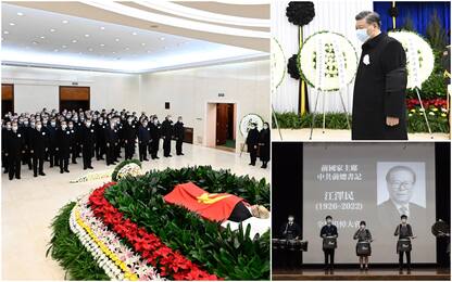 Cina, i funerali dell’ex presidente Jiang Zemin. Xi: “Grande leader”