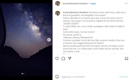 Iran, Alessia Piperno su Instagram: “Fahimeh Karimi in cella con me"