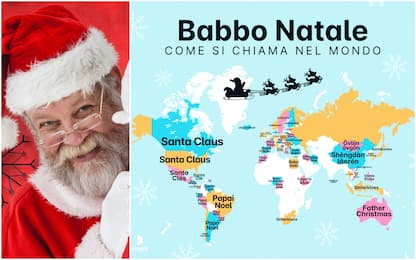 Babbo Natale, da Santa Claus a Père Noël: tutti i suoi nomi nel mondo
