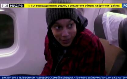 Usa, la cestista americana Brittney Griner è atterrata in Texas
